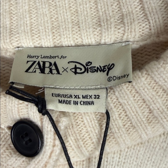 Zara Disney Daisy Duck Wool Cardigan - Picture 6 of 10